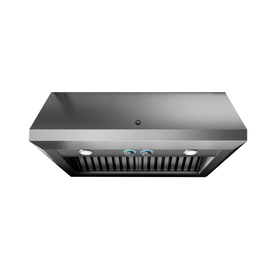 Coifa Bertazzoni Calabria de Parede Inox 91cm com design moderno e eficiente, em inox escovado.